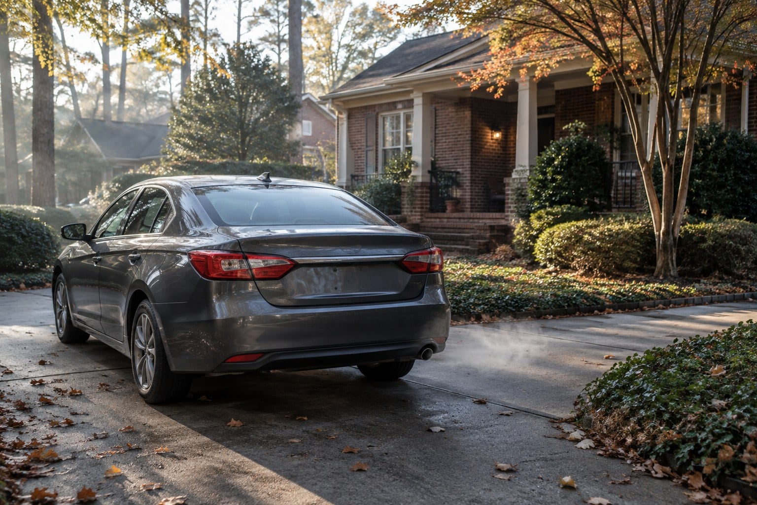 Why Decatur Drivers See White Smoke From Exhaust and When to Worry