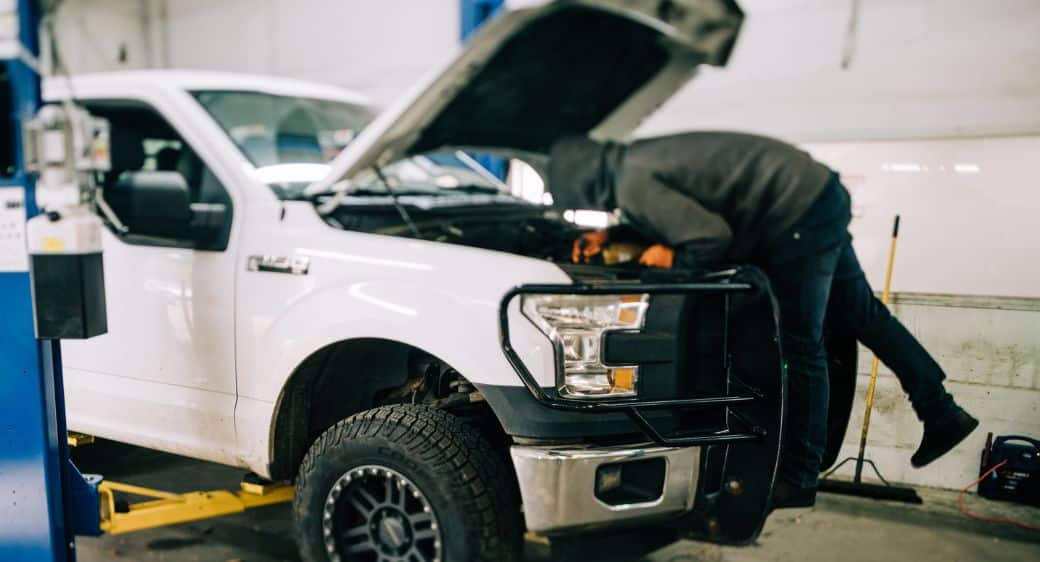 Blue Ridge Automotive technicians at work