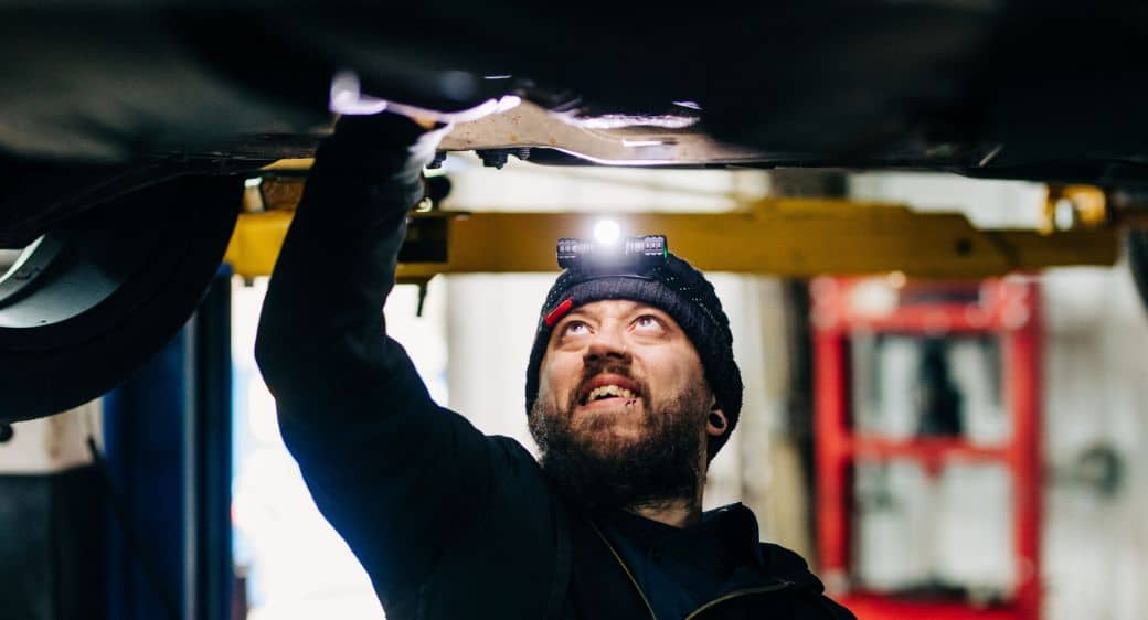 Blue Ridge Automotive technicians at work