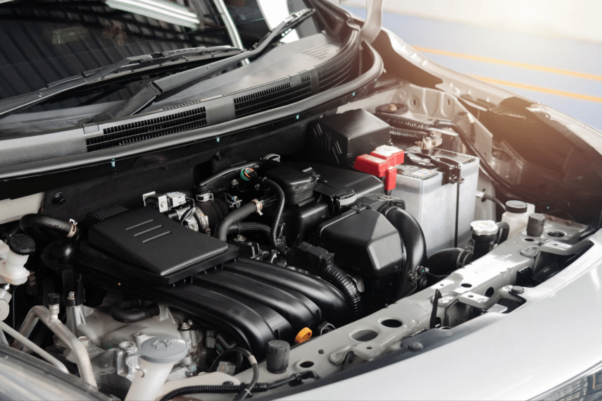 Blue Ridge Automotive | How Driving in a Stop-and-Go Traffic Affects Your Car Modern car engine under the hood, built to handle stop and go traffic conditions.