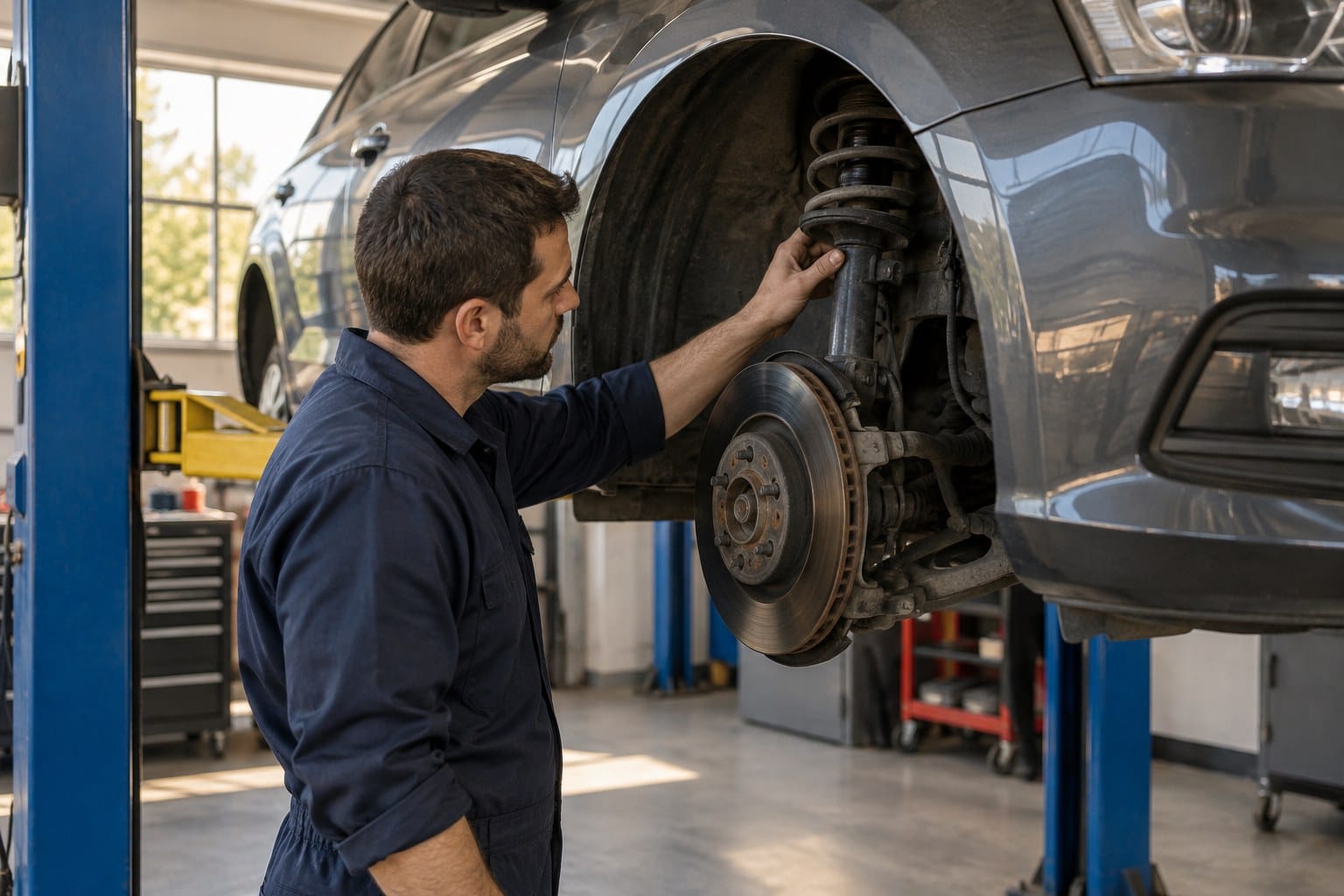 How Atlanta Drivers Can Tell Their Shocks and Struts Are Worn Out